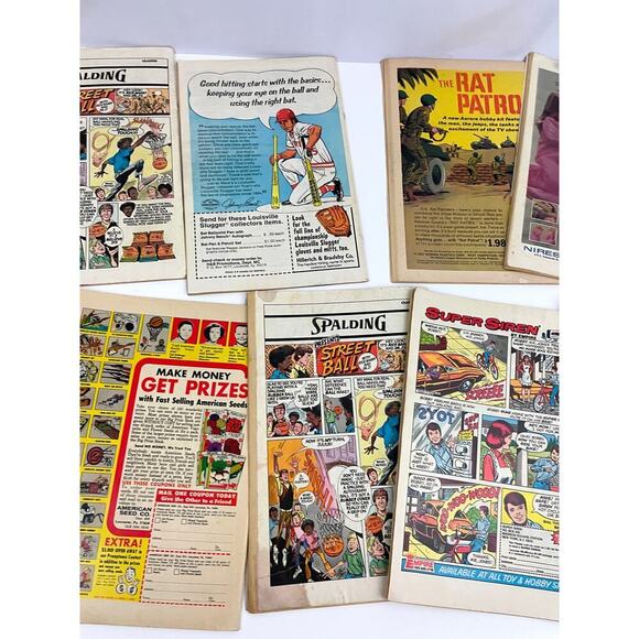 VTG Lot of 13 Comic Books Silver Age Marvel DC War of the Worlds SGT Fury Tarzan - Picture 7 of 16